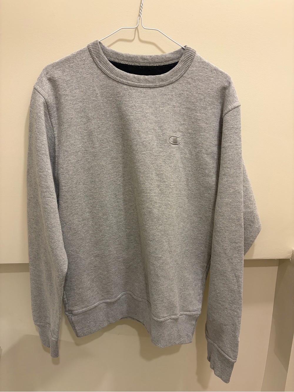 Champion Gray Crewneck Sweatshirt [Size Small]